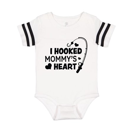 Inktastic I Hooked Mommy s Heart with Fishing Rod Gift Baby Boy or Baby Girl Bodysuit
Inktastic I Hooked Mommy s Heart with Fishing Rod Gift Baby Boy or Baby Girl Bodysuit