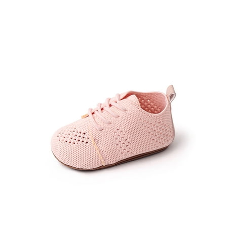 Gomelly Infant Moccasin Shoe Lace Up Crib Shoes First Walkers Flats Casual Sneakers Newborn Toddler Kids Pink 12-18 months
Gomelly Infant Moccasin Shoe Lace Up Crib Shoes First Walkers Flats Casual Sneakers Newborn Toddler Kids Pink 12-18 months