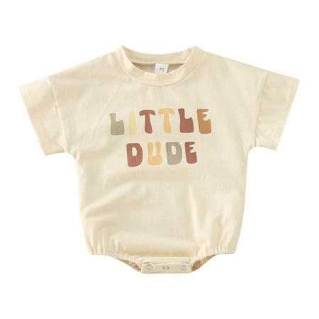 Girl Short Sleeve Bodysuit Boys Girls Short Sleeve Letter Prints Pullover Romper Sweatshirt Bodysuits Toddler To Big Kid Beige 90
Girl Short Sleeve Bodysuit Boys Girls Short Sleeve Letter Prints Pullover Romper Sweatshirt Bodysuits Toddler To Big Kid Beige 90
