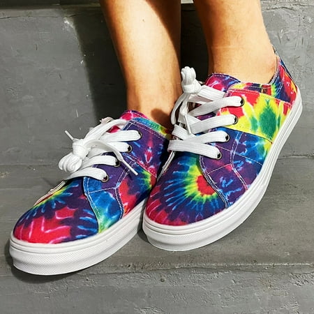 Fashion Women Breathable Comfortable Gradient Printi Lace-Up Casual Single Shoes Note Please Buy One Or Two Sizes Larger
Fashion Women Breathable Comfortable Gradient Printi Lace-Up Casual Single Shoes Note Please Buy One Or Two Sizes Larger