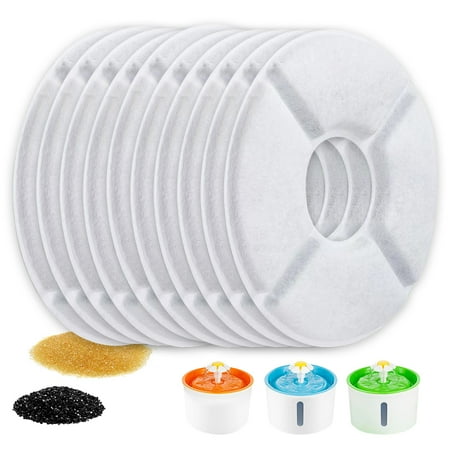 10 Packs Replacement Filters Compatible for 2.6L Shinea/Pingpin/BOBEastal/Beacon Pet Fountain Cat Water Fountain Filters
10 Packs Replacement Filters Compatible for 2.6L Shinea/Pingpin/BOBEastal/Beacon Pet Fountain Cat Water Fountain Filters