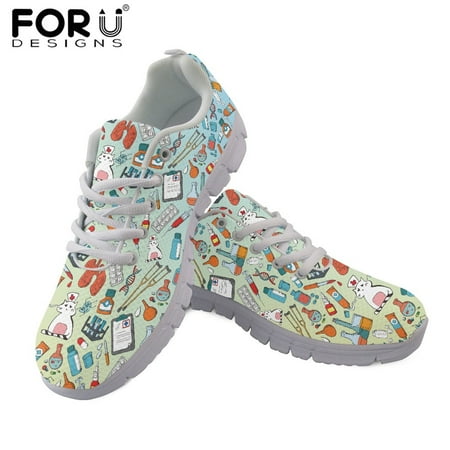 Brand Design Ladies Sneakers Cartoon Medical Nursing Equipment Pattern Lace-up Flat Shoes Women New Spring Shoes
Brand Design Ladies Sneakers Cartoon Medical Nursing Equipment Pattern Lace-up Flat Shoes Women New Spring Shoes