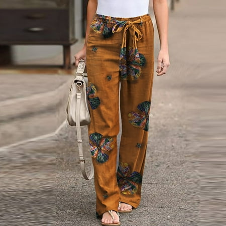 Boho Floral Wide leg Pants for Women Elastic Waisted Drawstring Palazzo Pants Y2k Baggy Trousers Comfy Pajamas Bottom
Boho Floral Wide leg Pants for Women Elastic Waisted Drawstring Palazzo Pants Y2k Baggy Trousers Comfy Pajamas Bottom
