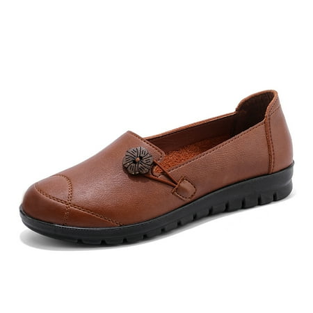Women‘s Casual Flat Loafers Comfortable Round Toe Soft Sole Slip On Walking Shoes Casual Non Slip Shoes
Women‘s Casual Flat Loafers Comfortable Round Toe Soft Sole Slip On Walking Shoes Casual Non Slip Shoes