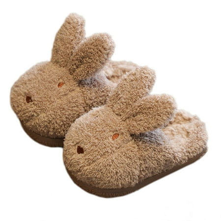 CANKER Toddler Children Kids Cute Cartoon Rabbit Ears Slippers Winter Warm Indoor Home Shoes Baby Boys Girls Fluffy Slippers
CANKER Toddler Children Kids Cute Cartoon Rabbit Ears Slippers Winter Warm Indoor Home Shoes Baby Boys Girls Fluffy Slippers