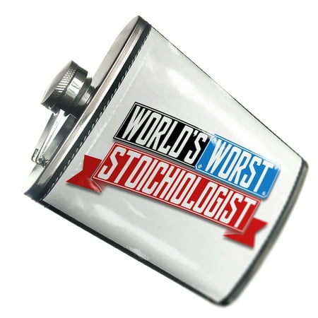 NEONBLOND Flask Funny Worlds worst Stoichiologist