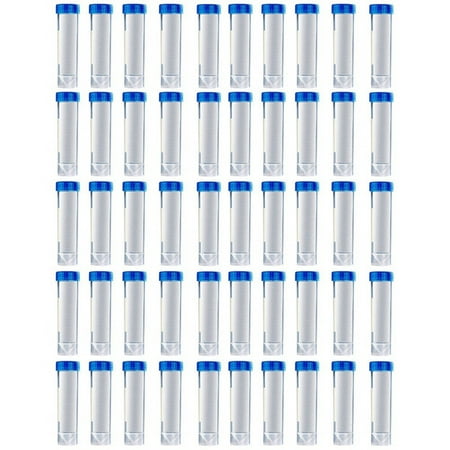 50PCS 50Ml Graduated Centrifuge Tubes Laboratory Cryovials Blue Screw Cap Centrifuge Tubes for Analysis
50PCS 50Ml Graduated Centrifuge Tubes Laboratory Cryovials Blue Screw Cap Centrifuge Tubes for Analysis