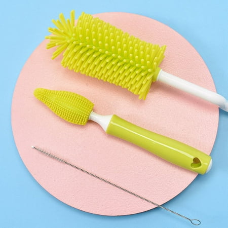 Food Grade Household 360 Degree Rotation Handheld Cleaning Brush Silicone Cup Brush Baby Bottle Brush YELLOW
Food Grade Household 360 Degree Rotation Handheld Cleaning Brush Silicone Cup Brush Baby Bottle Brush YELLOW