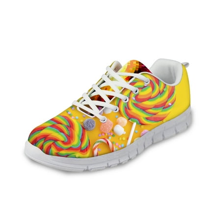 ThiKin Female Autumn Leisure Sneakers 3D Sweet Lollipop Printed Male Casual Shoes Lace Up Girls Women Flat Shoe Dropshipping
ThiKin Female Autumn Leisure Sneakers 3D Sweet Lollipop Printed Male Casual Shoes Lace Up Girls Women Flat Shoe Dropshipping