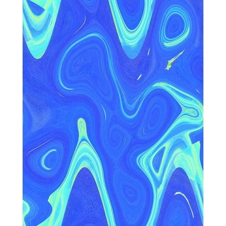 Viar "Blue Wave" Glossy Poster