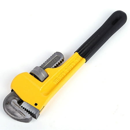 Pipe Wrench 10 inch Heavy Duty Steel Plumbing Wrench Soft Grip Universal Hand Tools for Bathroom Kitchen
Pipe Wrench 10 inch Heavy Duty Steel Plumbing Wrench Soft Grip Universal Hand Tools for Bathroom Kitchen