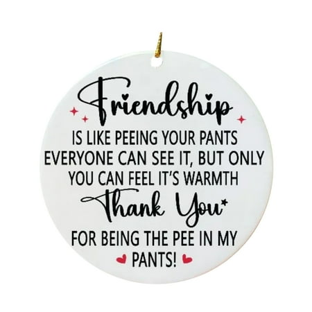 FORYULIK Merry Christmas Friends Christmas Tree Pendant A Decorative Pendant Gift for A Friend Home
FORYULIK Merry Christmas Friends Christmas Tree Pendant A Decorative Pendant Gift for A Friend Home