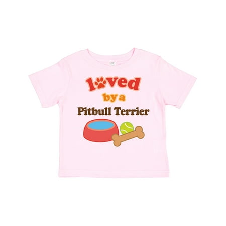 Inktastic Pitbull Terrier Loved by a (Dog Breed) Gift Toddler Boy or Toddler Girl T-Shirt
Inktastic Pitbull Terrier Loved by a (Dog Breed) Gift Toddler Boy or Toddler Girl T-Shirt