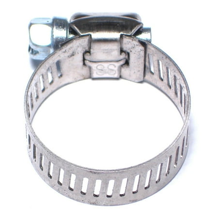 #12 18-8 Stainless Steel SAE Hose Clamps (28 pcs.)