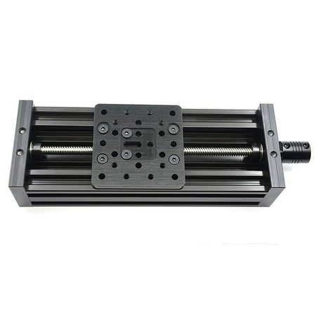

3D Printer Z Axis Screw T8 Z Axis Diy C Beam CNC Sliding Table 250mm Linear Actuator Kit-Black
