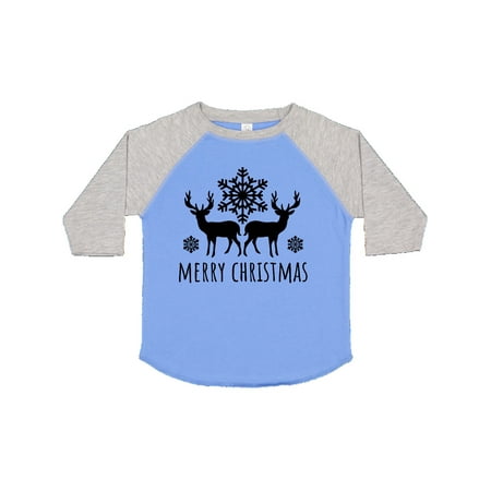 Inktastic Merry Christmas Black Reindeer Silhouette with Snowflakes Gift Toddler Boy or Toddler Girl T-Shirt
Inktastic Merry Christmas Black Reindeer Silhouette with Snowflakes Gift Toddler Boy or Toddler Girl T-Shirt