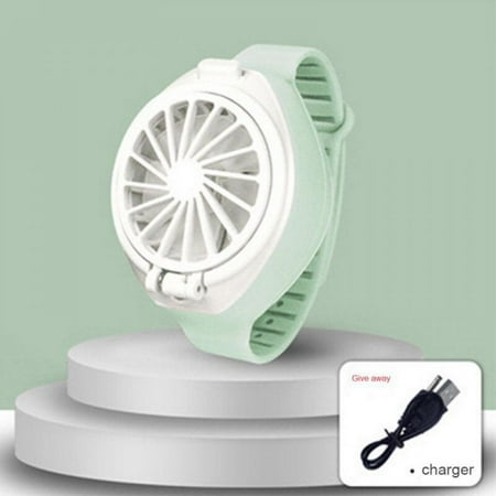 USB Rechargeable Fan with Comfortable Wrist Strap Mini Portable Clock-Shaped Fan Control for Indoor or Outdoor Travel Green
USB Rechargeable Fan with Comfortable Wrist Strap Mini Portable Clock-Shaped Fan Control for Indoor or Outdoor Travel Green