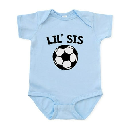 CafePress - Lil Sis Soccer Body Suit - Baby Light Bodysuit Size Newborn - 24 Months
CafePress - Lil Sis Soccer Body Suit - Baby Light Bodysuit Size Newborn - 24 Months