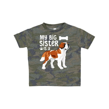 Inktastic My Big Sister is a Saint Bernard (white) Gift Toddler Boy or Toddler Girl T-Shirt
Inktastic My Big Sister is a Saint Bernard (white) Gift Toddler Boy or Toddler Girl T-Shirt
