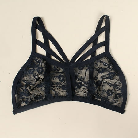 Bra Women s Floral Lace Bra Criss Cross Deep V Sexy Bralette Lingerie Spandex no underwire sports bra Black
Bra Women s Floral Lace Bra Criss Cross Deep V Sexy Bralette Lingerie Spandex no underwire sports bra Black