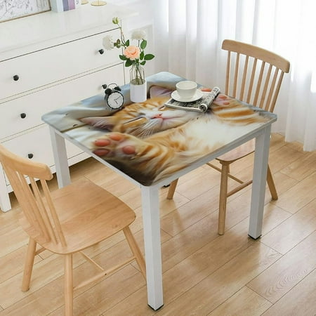 YANMS Cute Cat Waterproof Resistant Fabric Square Tablecloth 100% Polyester Fiber Mother s Day Theme 40*40
YANMS Cute Cat Waterproof Resistant Fabric Square Tablecloth 100% Polyester Fiber Mother s Day Theme 40*40