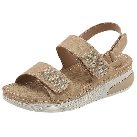 Comfort Sandals Women Women Glitter Sandals Size 11 Fashion Spring And Summer Women Sandals Flat Bottom Thick Bottom Light Open Toe Breathable Comfortable Solid Color Rhinestone Hook Loop
Comfort Sandals Women Women Glitter Sandals Size 11 Fashion Spring And Summer Women Sandals Flat Bottom Thick Bottom Light Open Toe Breathable Comfortable Solid Color Rhinestone Hook Loop