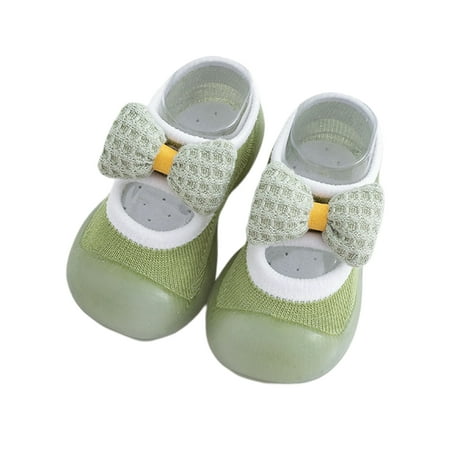 Tenmix Kids Walking Shoe Knit Upper Flats Bow Sock Shoes Slip On Floor Slippers Boys Comfortable Soft Sole Sneakers Green Bow 5.5C
Tenmix Kids Walking Shoe Knit Upper Flats Bow Sock Shoes Slip On Floor Slippers Boys Comfortable Soft Sole Sneakers Green Bow 5.5C
