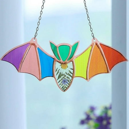 Paaisye Colored Glass Light Catcher Window Hanging Acrylic Wall Art Light Catcher Decoration Garden Pendant
Paaisye Colored Glass Light Catcher Window Hanging Acrylic Wall Art Light Catcher Decoration Garden Pendant