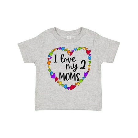 Inktastic I Love My Two Moms- Pride Rainbow Hearts Gift Toddler Boy or Toddler Girl T-Shirt
Inktastic I Love My Two Moms- Pride Rainbow Hearts Gift Toddler Boy or Toddler Girl T-Shirt