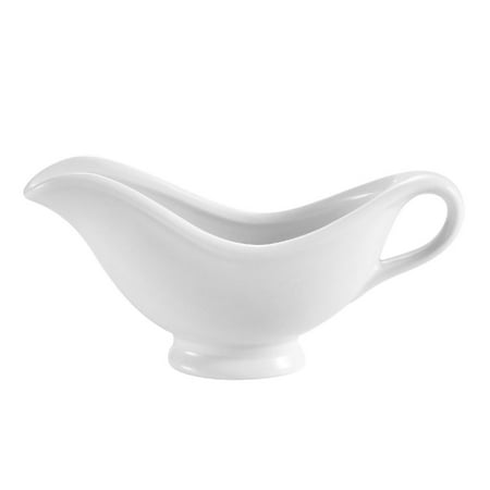 Sauce Boat 8.5 Oz. 8 1/4 Porcelain