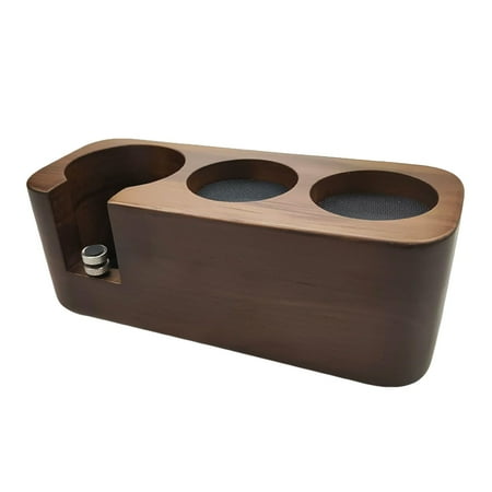 Wooden Coffee Tamper Station Portafilter Mat Stand Anti Slip Barista Tools Espresso Tamper Holder Station for Espresso Machine Accessories 24.2cmx9.5cmx7.6cm
Wooden Coffee Tamper Station Portafilter Mat Stand Anti Slip Barista Tools Espresso Tamper Holder Station for Espresso Machine Accessories 24.2cmx9.5cmx7.6cm
