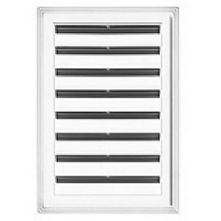 120061218123 Rectangular Gable Vent White