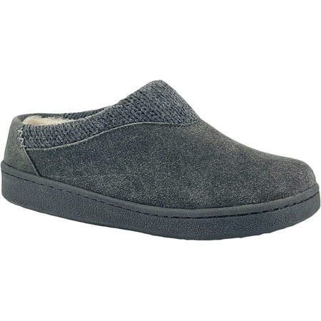 Clarks Womens Suede Slipper JMH2175 With Knit Collar - Soft Plush Faux Fur Lined - Indoor Outdoor House Slippers For Women 6 M US Grey
Clarks Womens Suede Slipper JMH2175 With Knit Collar - Soft Plush Faux Fur Lined - Indoor Outdoor House Slippers For Women 6 M US Grey