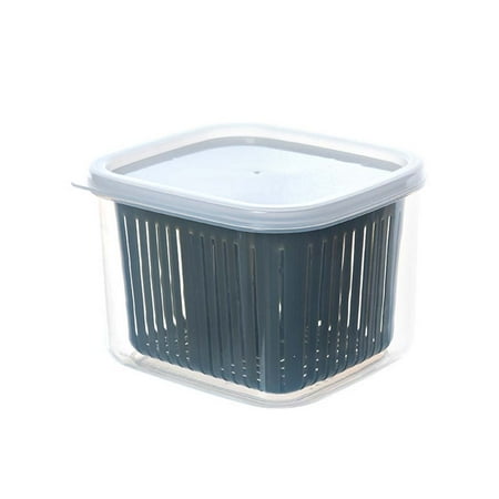 Fresh-eping Box PP Fruit Vegetable Garlic Drain Crisper Square Freshness Preservation Filter Bast Home Transparent
Fresh-eping Box PP Fruit Vegetable Garlic Drain Crisper Square Freshness Preservation Filter Bast Home Transparent