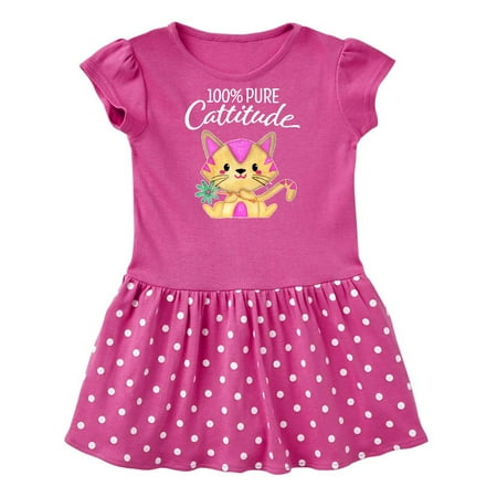 Inktastic Cute Cat with Flower-100 Percent Pure Cattitude Gift Baby Girl Dress
Inktastic Cute Cat with Flower-100 Percent Pure Cattitude Gift Baby Girl Dress
