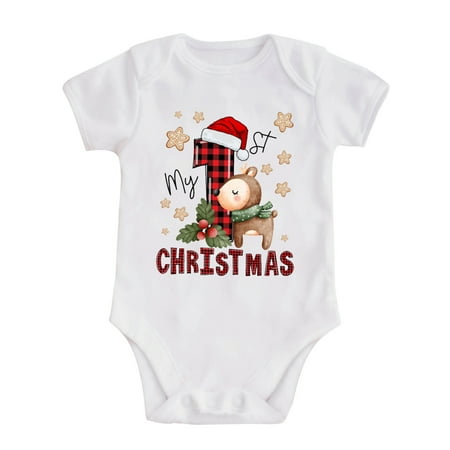 Youmylove Boys Girls Short Sleeve Christmas Letter Printed Romper Bodysuit Fall Clothes Toddler Jumpsuits Clothing Dailywear
Youmylove Boys Girls Short Sleeve Christmas Letter Printed Romper Bodysuit Fall Clothes Toddler Jumpsuits Clothing Dailywear