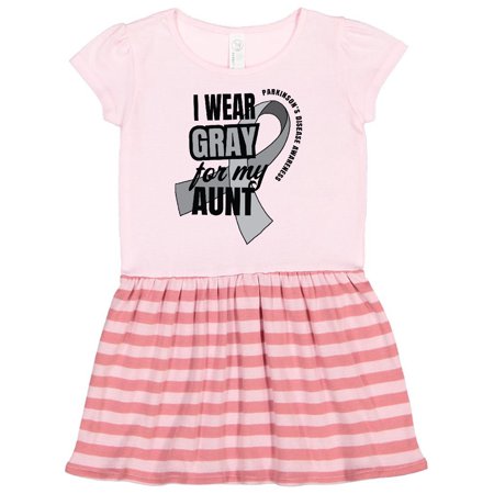 Inktastic I Wear Gray For My Aunt Parkinsons Disease Awareness Gift Toddler Girl Dress
Inktastic I Wear Gray For My Aunt Parkinsons Disease Awareness Gift Toddler Girl Dress