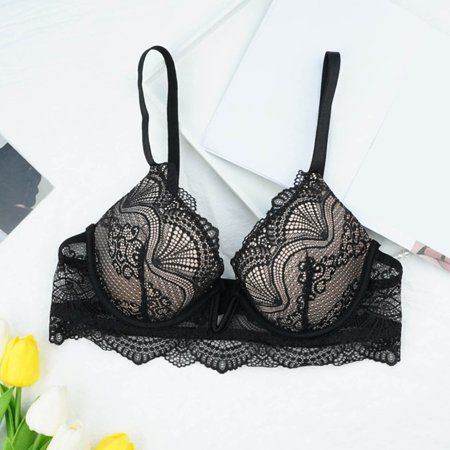 kpoplk Lingerie Set For Women Women s Floral Embroidery Underwire Lingerie Set Bra and Panty Set(Black)
kpoplk Lingerie Set For Women Women s Floral Embroidery Underwire Lingerie Set Bra and Panty Set(Black)