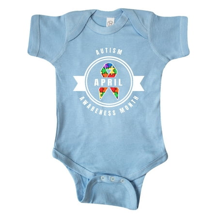 Inktastic April Autism Awareness Month Badge with Puzzle Ribbon Gift Baby Boy or Baby Girl Bodysuit
Inktastic April Autism Awareness Month Badge with Puzzle Ribbon Gift Baby Boy or Baby Girl Bodysuit