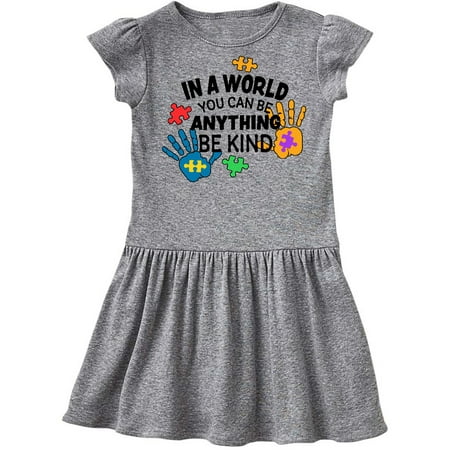 Inktastic In a World You Can Be Anything Be Kind Autism Awareness Gift Toddler Girl Dress
Inktastic In a World You Can Be Anything Be Kind Autism Awareness Gift Toddler Girl Dress