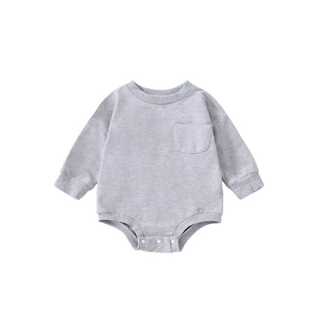 Bagilaanoe Newborn Baby Girl Boy Rompers Long Sleeve Bodysuits with Pocket 6M 12M 18M 24M Infant Casual One Piece Short Jumpsuit
Bagilaanoe Newborn Baby Girl Boy Rompers Long Sleeve Bodysuits with Pocket 6M 12M 18M 24M Infant Casual One Piece Short Jumpsuit