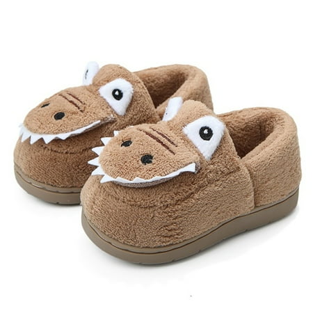 YOHOME Toddler Boys Girls Kids Cartoon Shoes Warm Cute Animal Home