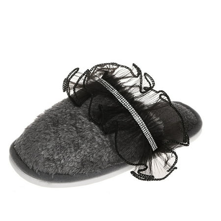 Penkiiy Autumn And Winter Lace-side Toe Cotton Slippers To Keep Warm Indoor Women s Cotton ShoesWinter Slippers for Women and Girls
Penkiiy Autumn And Winter Lace-side Toe Cotton Slippers To Keep Warm Indoor Women s Cotton ShoesWinter Slippers for Women and Girls