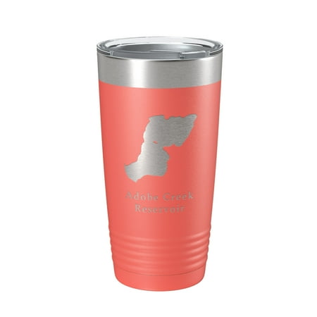 Adobe Creek Reservoir Tumbler Lake Map Travel Mug Insulated Laser Engraved Coffee Cup Colorado 20 oz Coral
Adobe Creek Reservoir Tumbler Lake Map Travel Mug Insulated Laser Engraved Coffee Cup Colorado 20 oz Coral