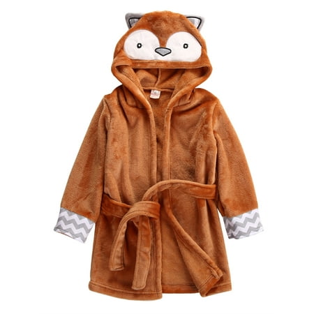 Kids Toddler Baby Girl Boy Hooded Robe Bath Towel Cute Fleece Cartoon Animal Warm Soft Plush Bathrobe Sleepwear Pajamas with Belt
Kids Toddler Baby Girl Boy Hooded Robe Bath Towel Cute Fleece Cartoon Animal Warm Soft Plush Bathrobe Sleepwear Pajamas with Belt