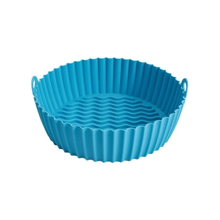 Cooking Utensils Round Reusable Silicone Tray Air Fryer Accessories for Kitchen for Home & Garden Blue A
Cooking Utensils Round Reusable Silicone Tray Air Fryer Accessories for Kitchen for Home & Garden Blue A