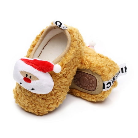 Leesechin Deals Toddler Shoes Christmas Lightweight Kids Baby Girls Boy Plush First Walk Slip-On Keep Warm Shoes on Clearance
Leesechin Deals Toddler Shoes Christmas Lightweight Kids Baby Girls Boy Plush First Walk Slip-On Keep Warm Shoes on Clearance
