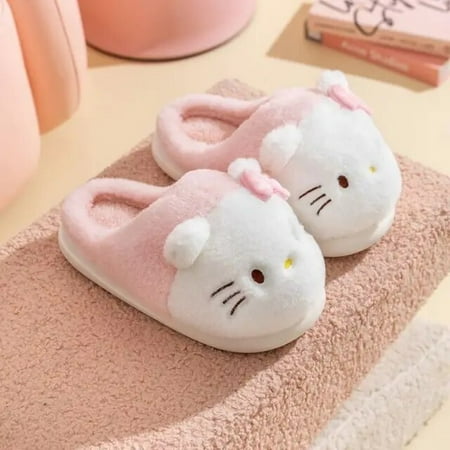 Sanrio Kit Children Slippers Winter Kids Shoes Anime Figure Parent-Child Anti-Slip Plush Keep Warm Cute Cartoon Hot New Style
Sanrio Kit Children Slippers Winter Kids Shoes Anime Figure Parent-Child Anti-Slip Plush Keep Warm Cute Cartoon Hot New Style