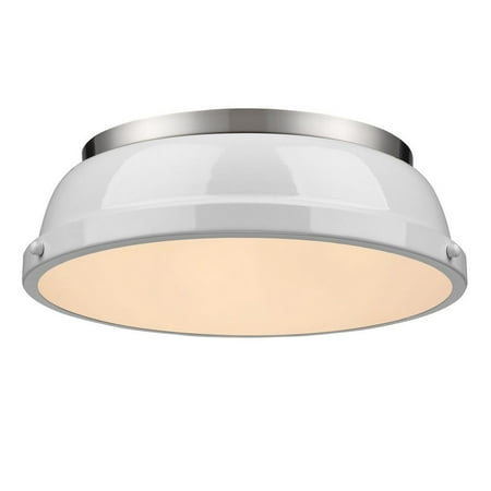 2 Light Flush Mount in Classic Style 4.25 inches High By 14 inches Wide-Pewter Finish-White Shade Color Bailey Street Home 170-Bel-4159414
2 Light Flush Mount in Classic Style 4.25 inches High By 14 inches Wide-Pewter Finish-White Shade Color Bailey Street Home 170-Bel-4159414