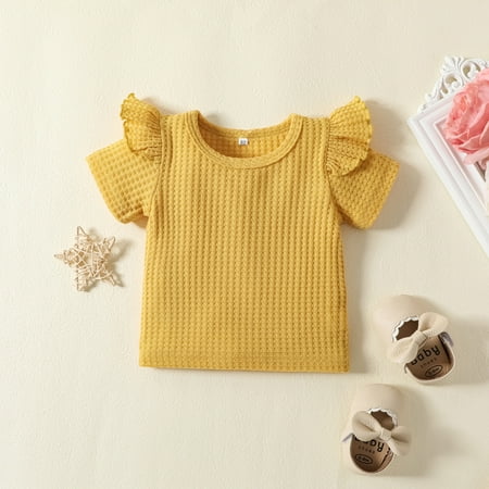 kpoplk Boy Outfits Baby Girl Outfits Short Short Sleeve Print Romper Bodysuit Flared Long Pants Headband 3Pcs Clothes Set(Yellow)
kpoplk Boy Outfits Baby Girl Outfits Short Short Sleeve Print Romper Bodysuit Flared Long Pants Headband 3Pcs Clothes Set(Yellow)